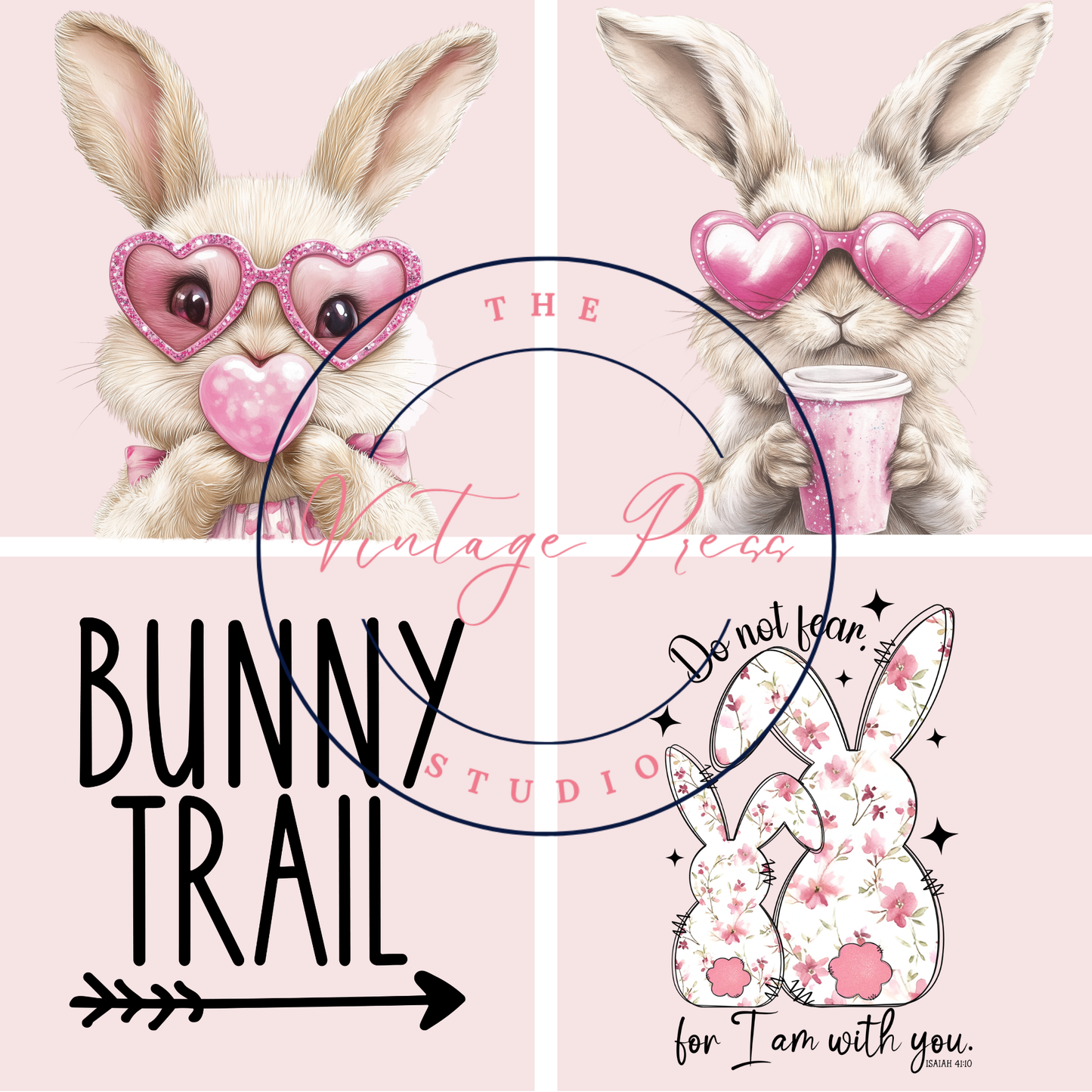 Spring Bunny Set-Signs Made Easy 002