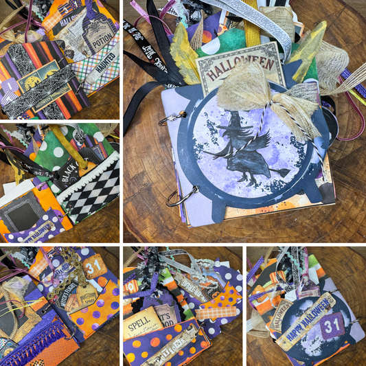 Witches Brew Halloween Junk Journal-DIGITAL KIT