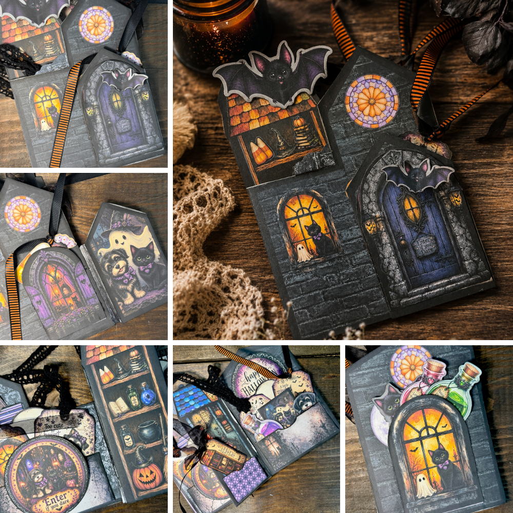 Howl-O-Ween Manor "Mini Kit" Loaded Interactive Folio***Digital File***