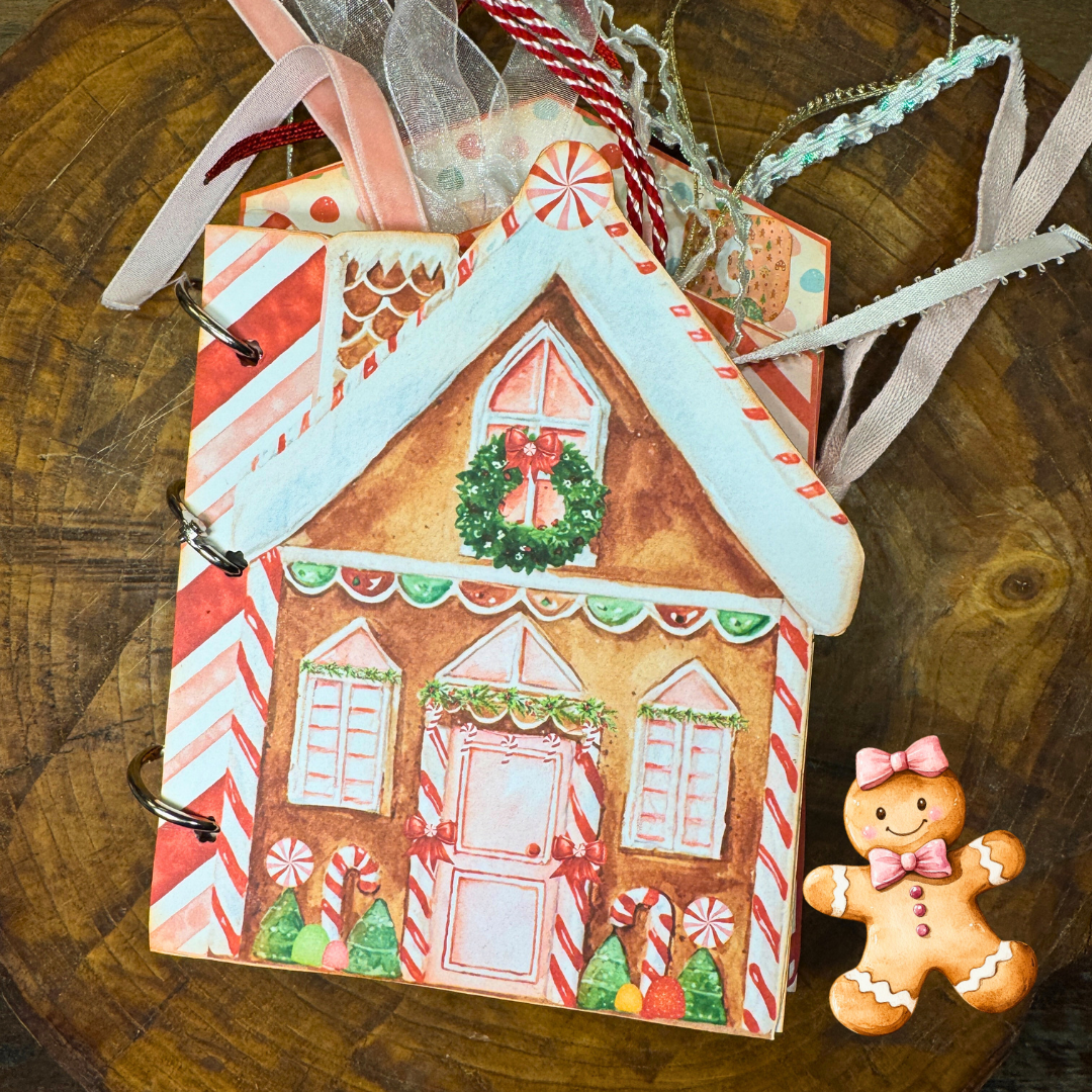 Gingerbread Junk Journal Folio Kit **Digital Kit**