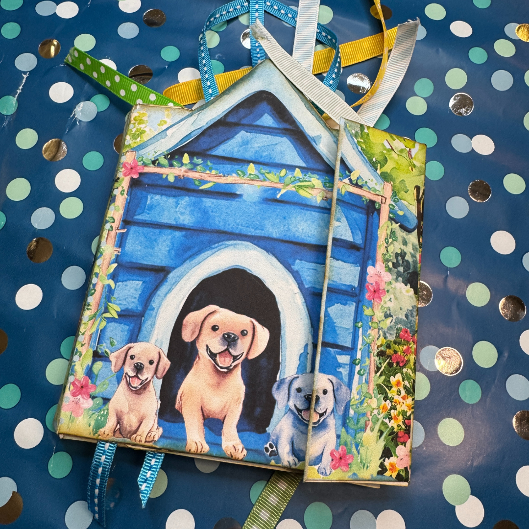 Pups In The Park Puppy & Dog Journal Folio-DIGITAL KIT