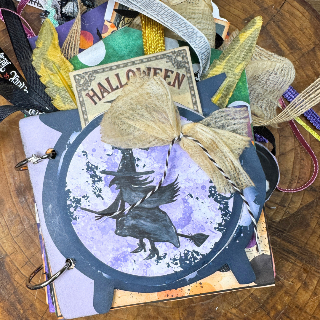 Witches Brew Halloween Junk Journal-DIGITAL KIT