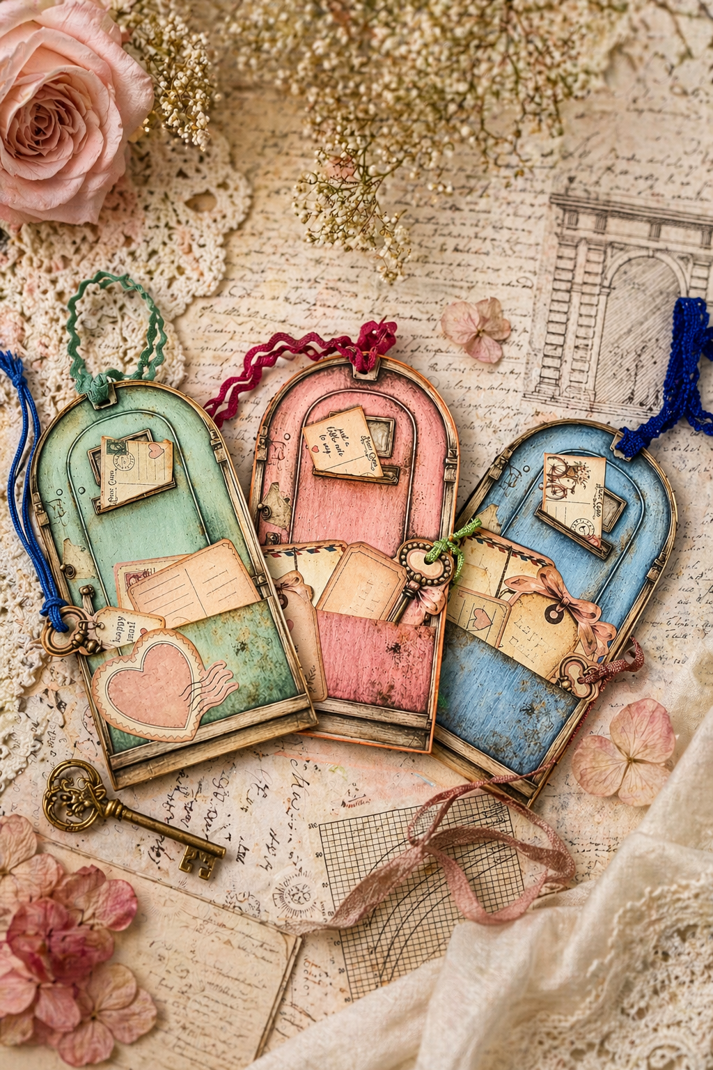 Happy Mail Loaded Junk Journal Tags **Digital Kit**