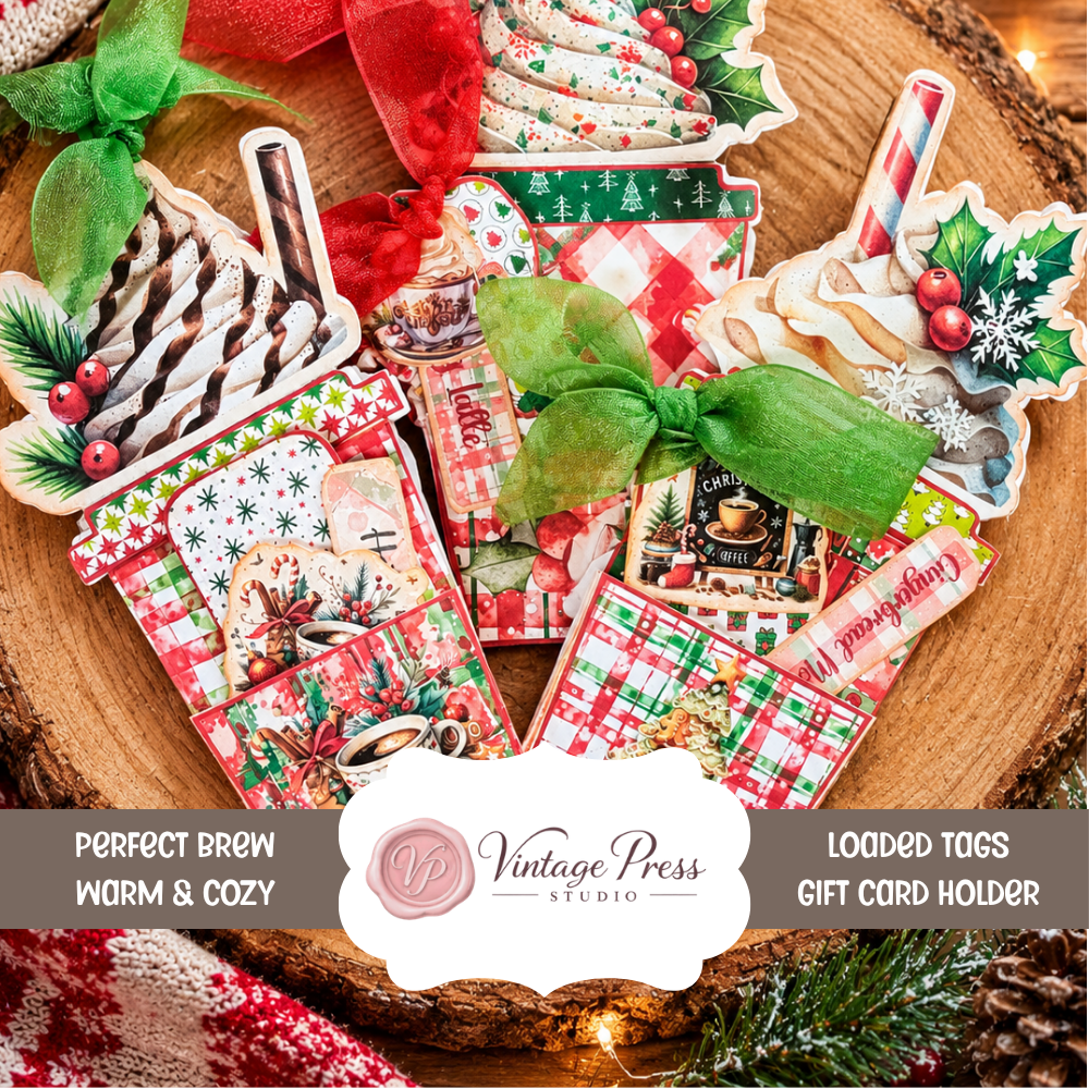 Warm & Cozy Coffee Gift Tags ***Digital File***