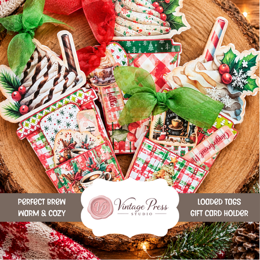Warm & Cozy Coffee Gift Tags ***Digital File***