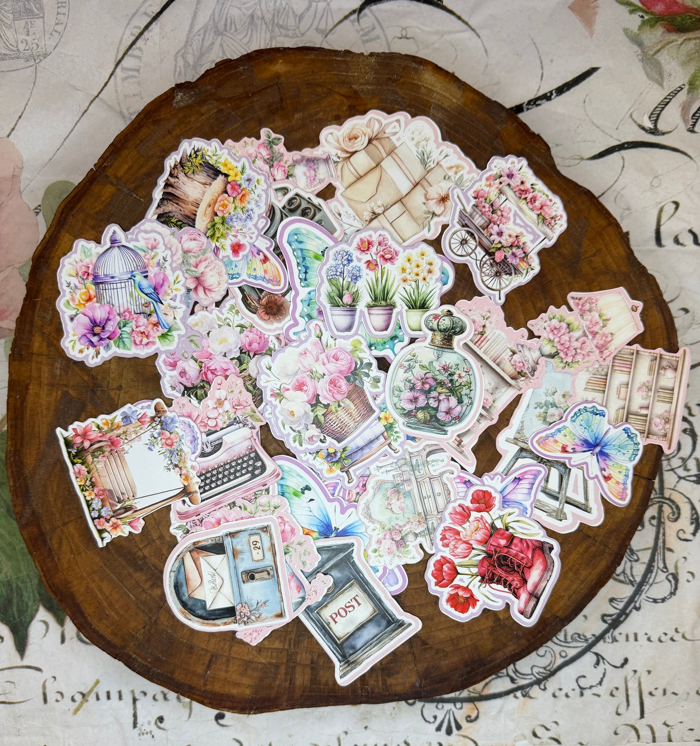 Bee Mine Folio Journal Kit & Spring Fussy Cut January Bundle **Limited Supply**