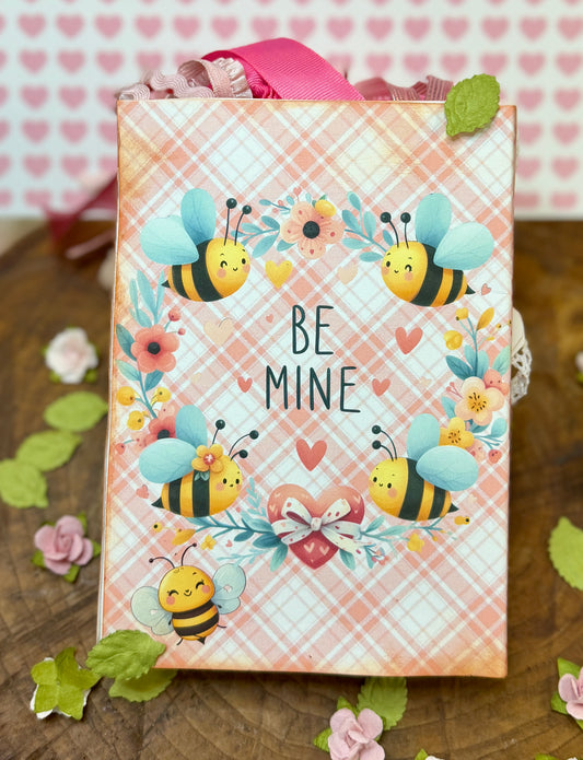 "Bee Mine" Valentine Folio Junk Journal DIGITAL KIT